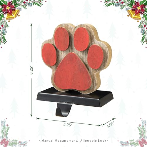 Glitzhome-63-H-Christmas-Paw-Stocking-Holder-for-Fireplace-Mantel-Stand-Hanger-Sturdy-WoodenMetal-Xmas-Seasonal-Home-Party-Decoration Glitzhome 63 H Christmas Paw Stocking Holder for Fireplace Mantel Stand Hanger Sturdy WoodenMetal Xmas Seasonal Home Party Decoration
