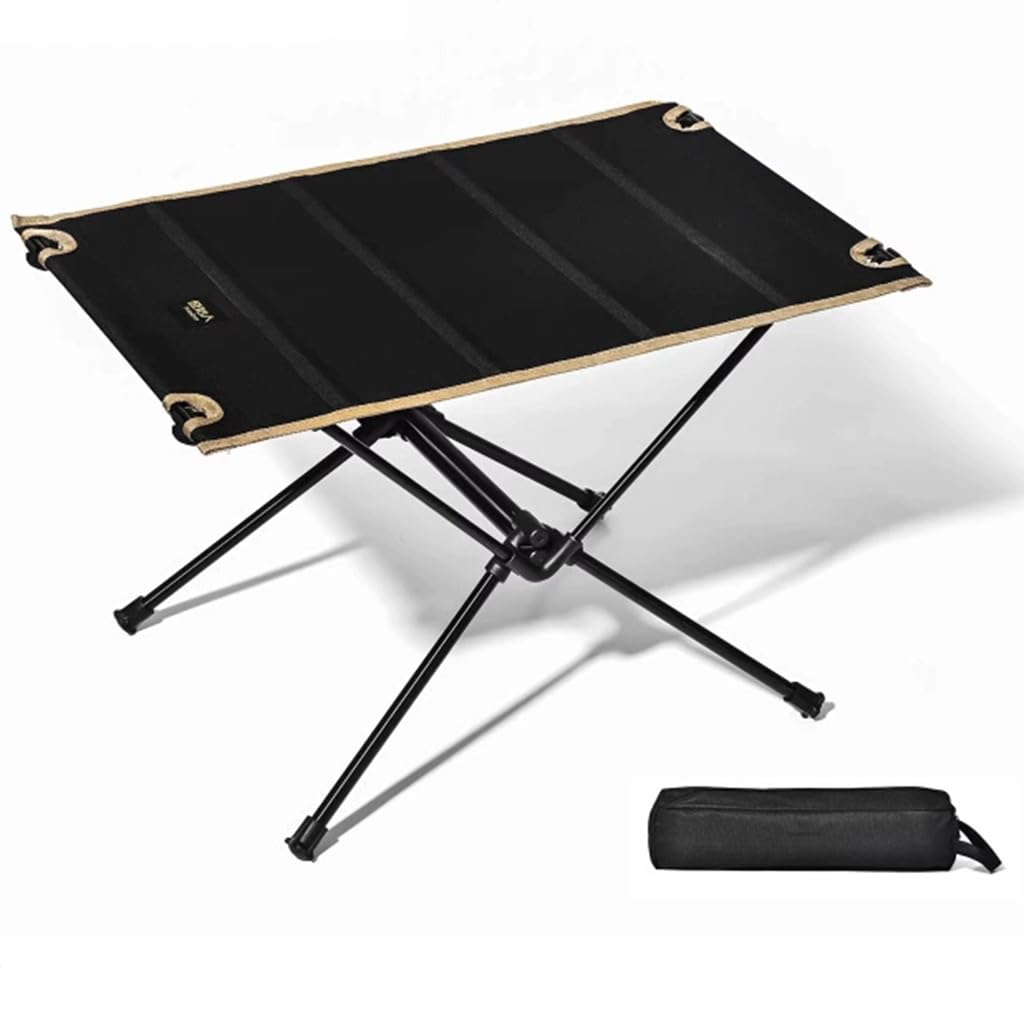 Table de camping pliante ultralégère en aluminium avec sac de transport
