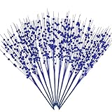 Ces pics à paillettes éblouissants sont adaptés pour les décorations de sapin de Noël et les arrangements floraux, les centres de table de vacances, les vases, la cheminée, le Nouvel An, les mariages et la décoration de la maison