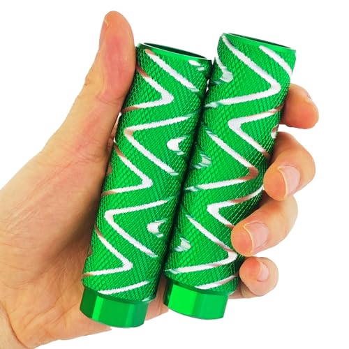 image for Zelerdo 4 Pack Aluminum Alloy Bike Pegs Foot Pedals Backseats Stands F