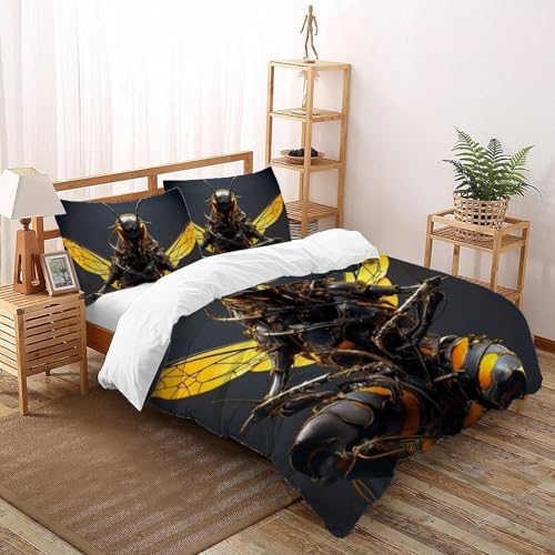 Housse de couette lit King infroissable et facile à laver pour les filles - 2