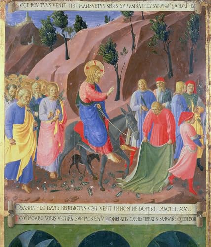 Peintures Entrée du Christ à Jérusalem Décoration de Bureau Élégante 60x90cm