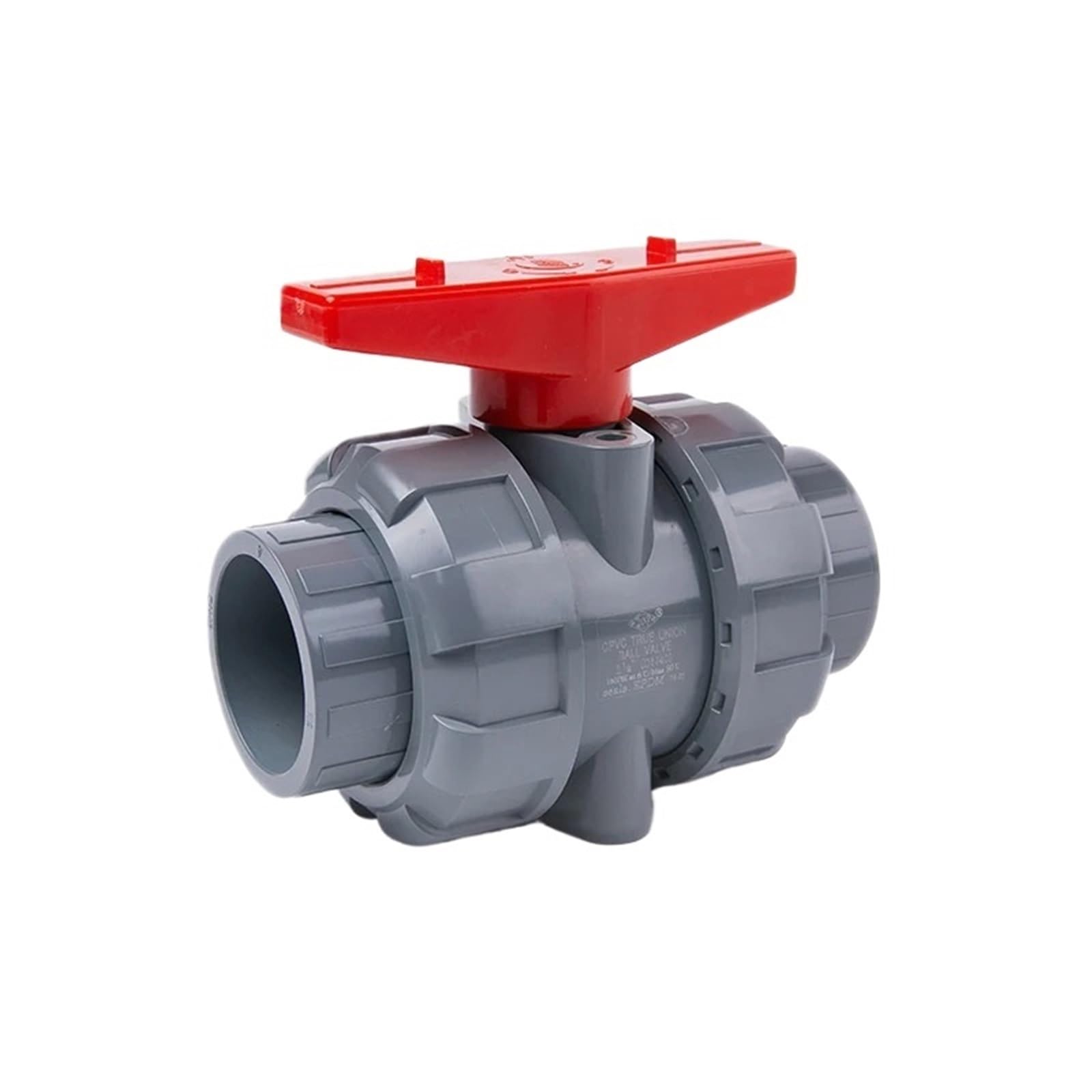 1pc 2 Way CPVC DN15/DN20/DN25 Manual Valve 150 PSI Pressure Socket End(1/2")