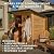 Backyard Discovery Henley 2-4 Person Traditional Cedar Outdoor Cabin Sauna with Electric Sauna Heater, Glass Door, Sauna Rocks, Dry Heat, Steam Sauna, LED Lights, Wi-Fi Control, Sauna Accessories