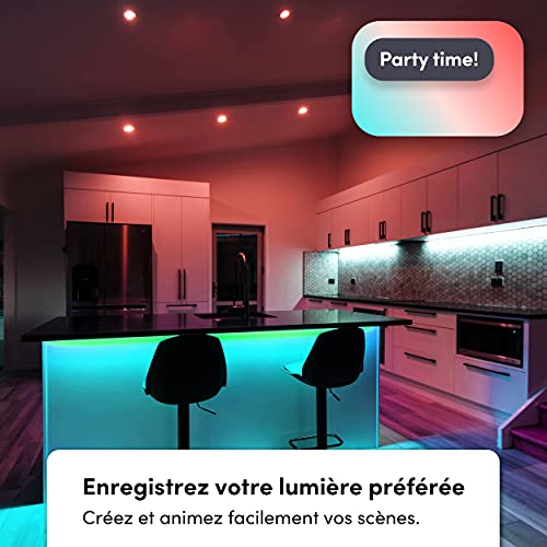 Bande lumineuse LED LIFX Lightstrip 1 m connectée Wi-Fi - Geekodrome: Boutique d'accessoires geek LIFX Beam LED Light Kit Image 5