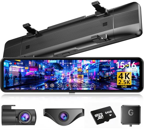 Changer ドライブレコーダー ミラー型 分離 T826 美品+オプション品 Amazon.co.jp: Changer ドライブレコーダー ミラー型 分離 【前方4K