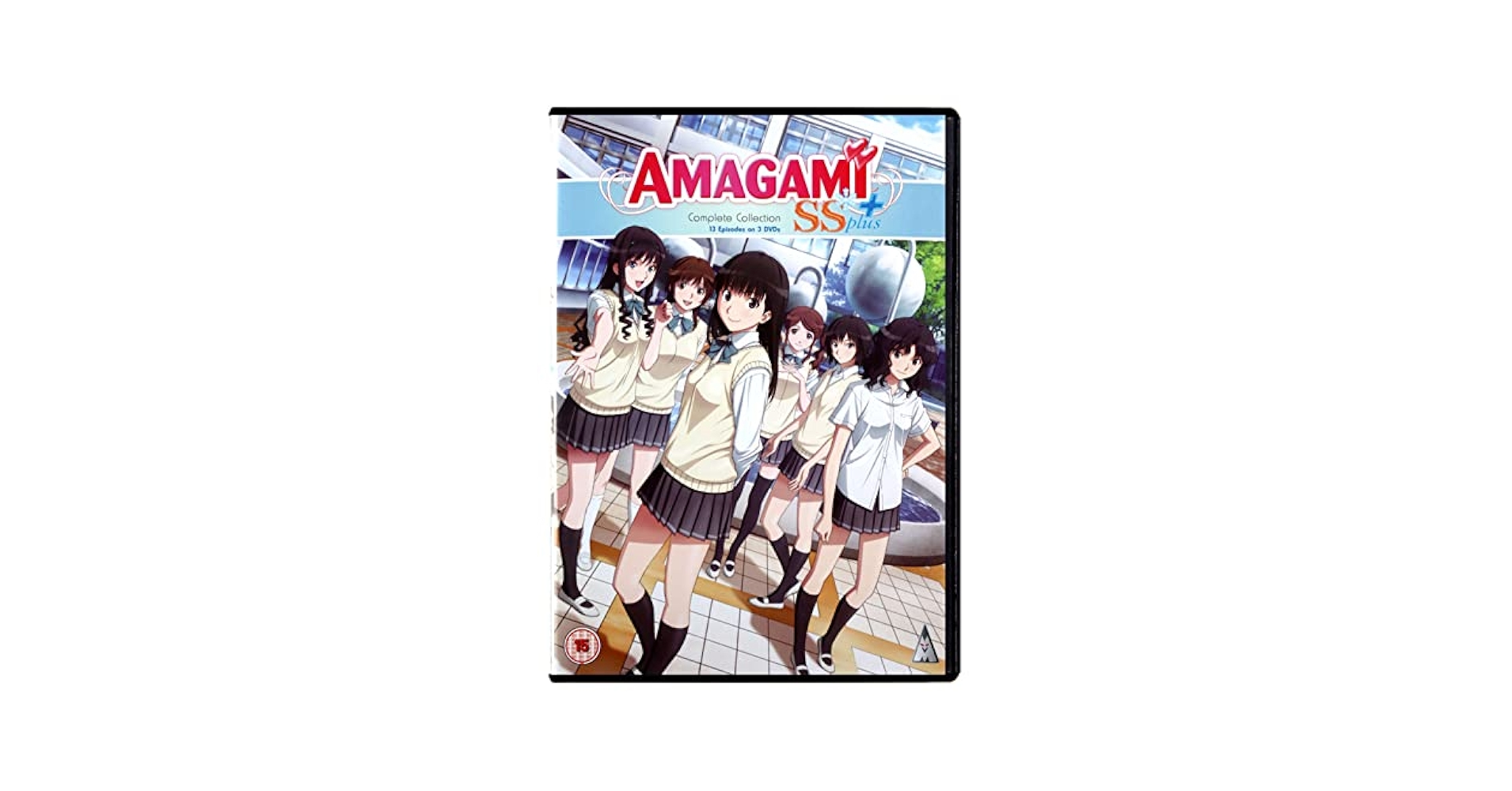 全巻セットDVD▽アマガミSS(20枚セット)+ plus▽レンタル落ち