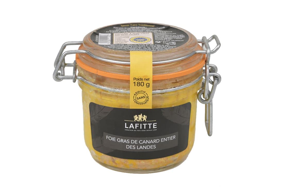 Foie Gras Entero de Pato (Lafitte) Bocal, 180 gramos