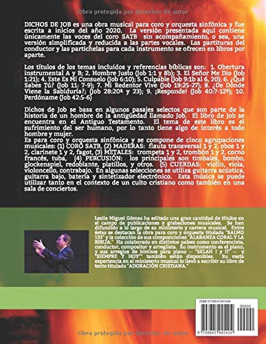 Vista 2 de Dichos de Job versión sólo voces (Spanish Edition)