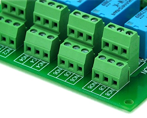 Electronics-Salon 4 Dpdt Signal Relay Module Board, Dc 12V Version, For Arduino Raspberry-Pi 8051 Pic. #TOP3