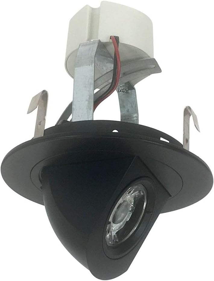 Nora Lighting NLCBC-47035XB-A 4 in. Cobalt 800 Lumen 3500K Retrofit Elbow, Black