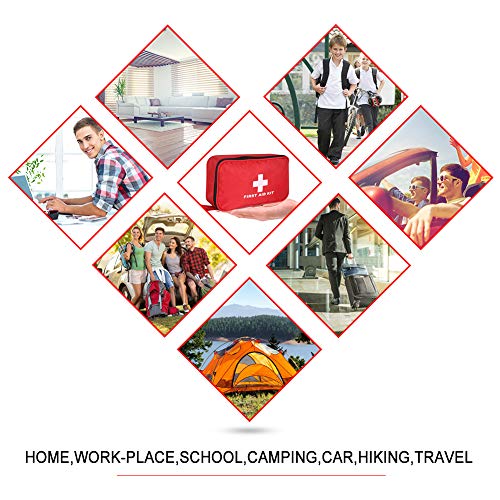 Gaoqian Kit Pronto Soccorso 200 Pezzi, Kit di