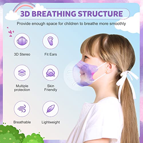 ctc connexions Kids KN95 Face Masks 30 Pack 5 Ply Disposable Breathable