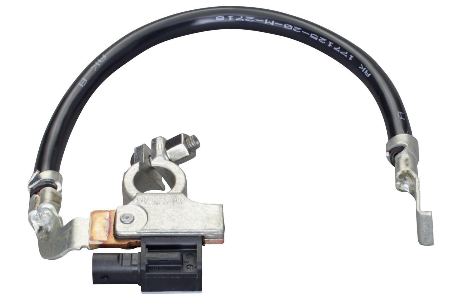 HELLA 6PK 012 835-911 Sensor, Batteriemanagement - 12V - geschraubt - Kabel: 300mm | 6PK 012 835-911 passend für 1 2 3 4 | 6PK 012 835-911