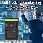 2 Pack Faraday Bags for Phones & Car Keys, Cell Phone Signal Blocking Pouch, Anti-Tracking Anti-Theft EMP Bag, Fireproof & Waterproof Faraday Key Fob Protector with Reflective Strip - Image 5