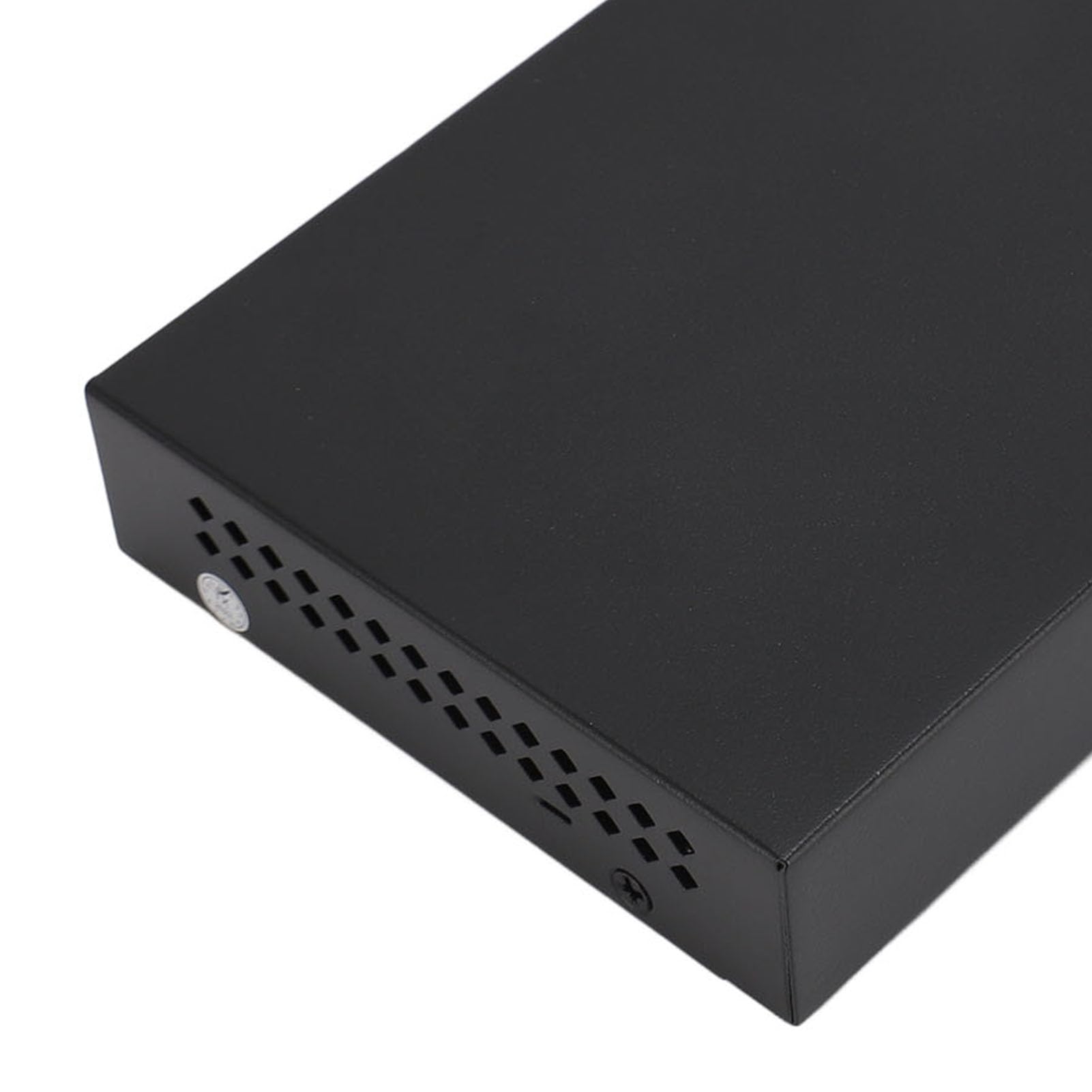 Switch di rete Gigabit Ethernet a 5 porte, migliora l'efficienza di inoltro 100-240 V in lega di alluminio 5 porte 2.5G Switch porta di rete per ufficio (BROLEOonseiyg0gm-12)