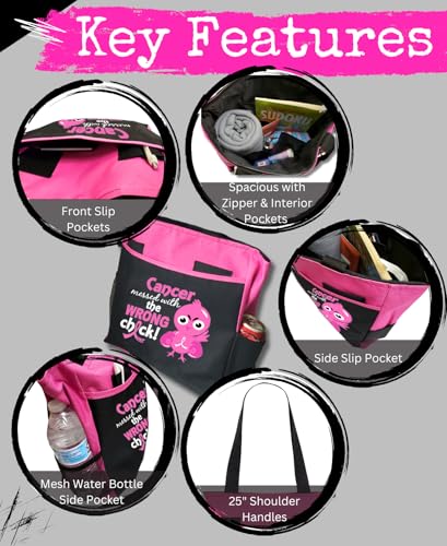 Bolso Tote 5 bolsillos Fight Like a Girl miniatura 5