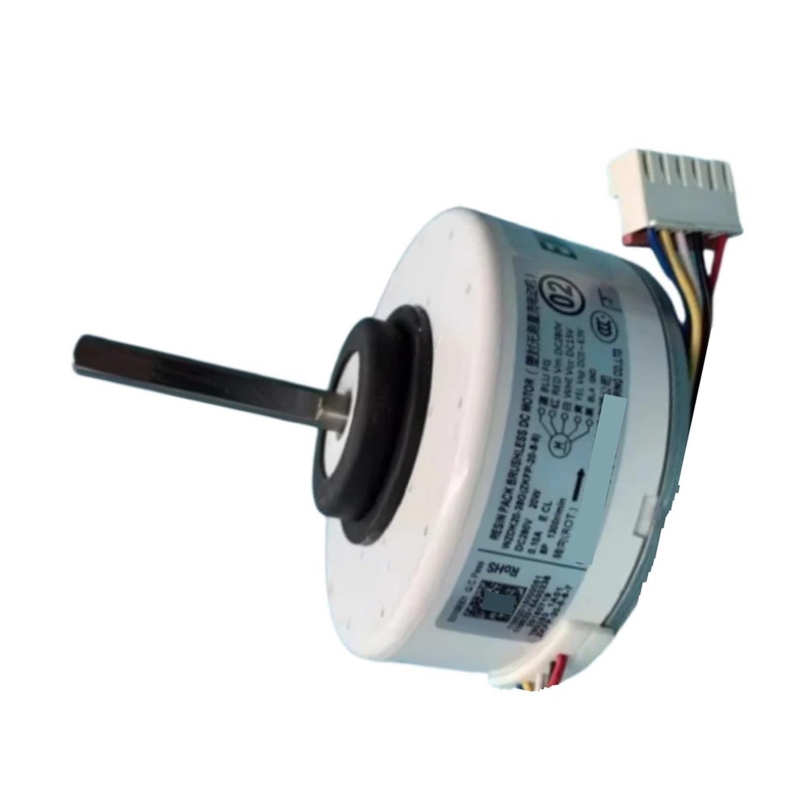 Inverter-Klimaanlagenmotor, kompatibel mit Midea WZDK20-38G (ZKFP-20-8-6) 20 W, Austausch des bürstenlosen Gleichstromlüftermotors for Klimaanlagen