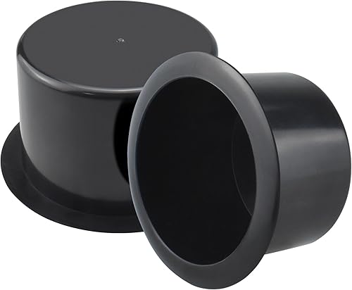 Miniatura 8 de SDTC Tech Portavasos negro para sofá, soporte universal de plástico empotrado con drenaje para barcos de RV, automóviles, sofás y carritos de golf