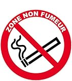 Panneau Zone non fumeur - Rigide Ø180mm - 4040264