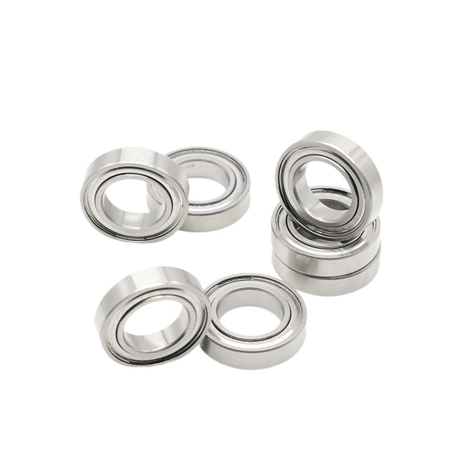 Bimetaliczna tarcza uszczelniająca Mikro łożysko zwykłe 10 szt. 6702ZZ 15 * 21 4 mm ABEC-7 Łożyska kulkowe o cienkim przekroju