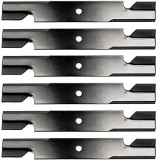 (6 Pack) Premium Replacement Notched Lawn Mower Deck Blade fits Oregon 91-256 91-312 91-335 91-622 91-623 | 18