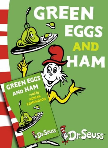 Green Eggs and Ham (Dr Seuss Book & Tape)