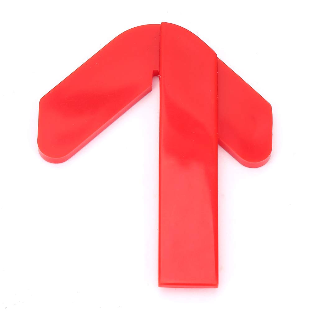 Centro Finder Per Legno E Metallo | Strumento Per Trovare Il Centro | Plastica ABS Rossa - Foto 5