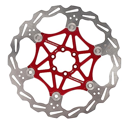 Yctze Disque de Frein Flottant pour VTT 160/180/203 Mm Plaquette de Frein en Acier Inoxydable Haute Performance pour Disque de C, Flottant, Plaquette de pour VTT, Accessoire de Cyclisme, de , 1