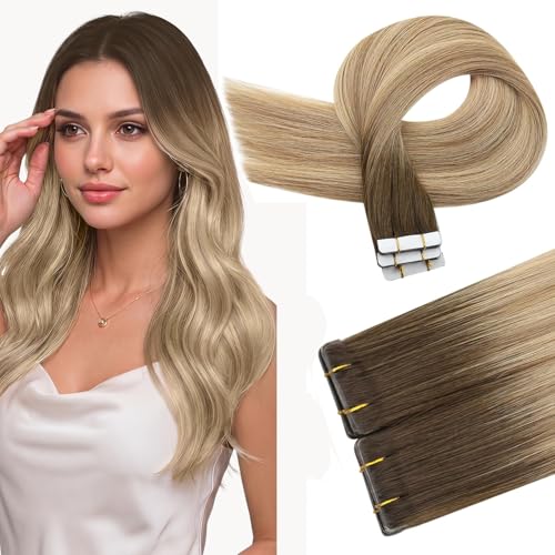 Full Shine Invisible Injected Tape in Hair Extensions