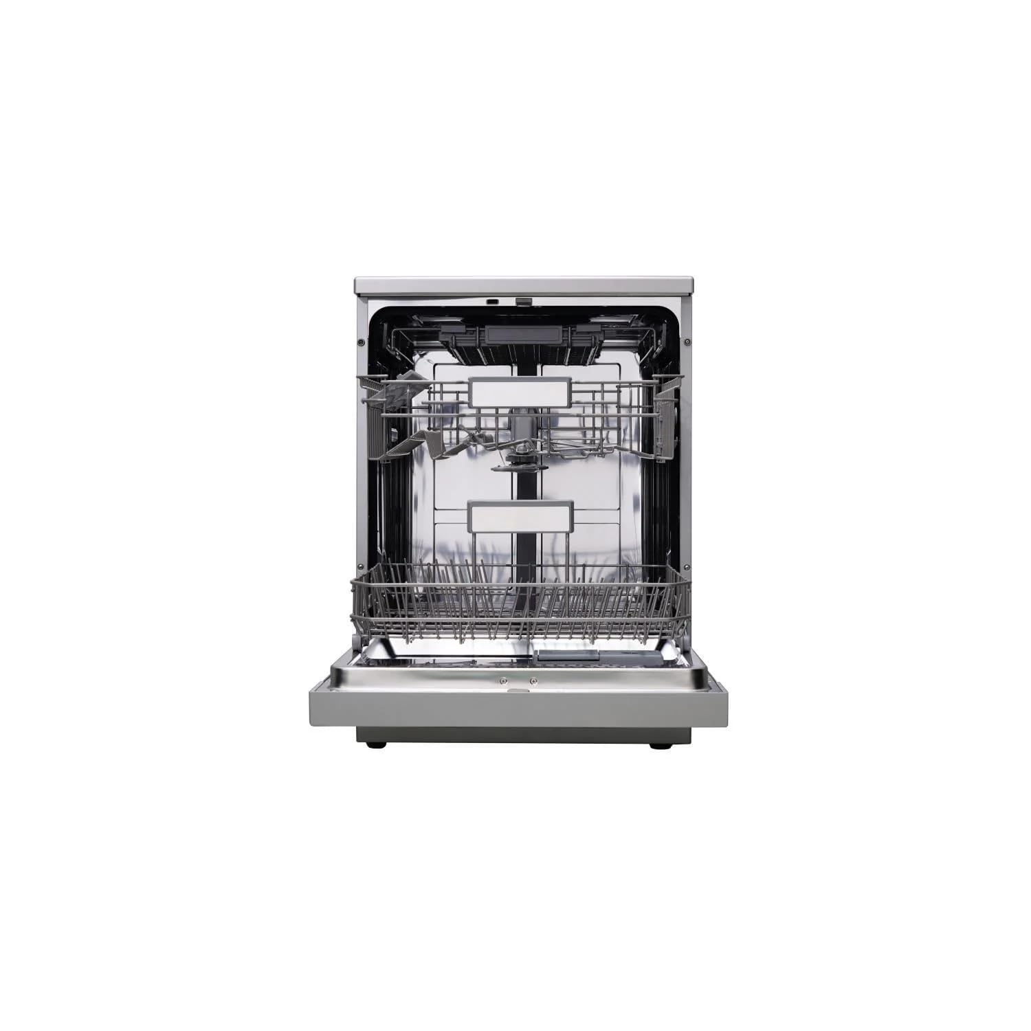 Lave-vaisselle pose libre CONTINENTAL EDISON CELV1544IXP - 15 couverts - 42dB-Silver