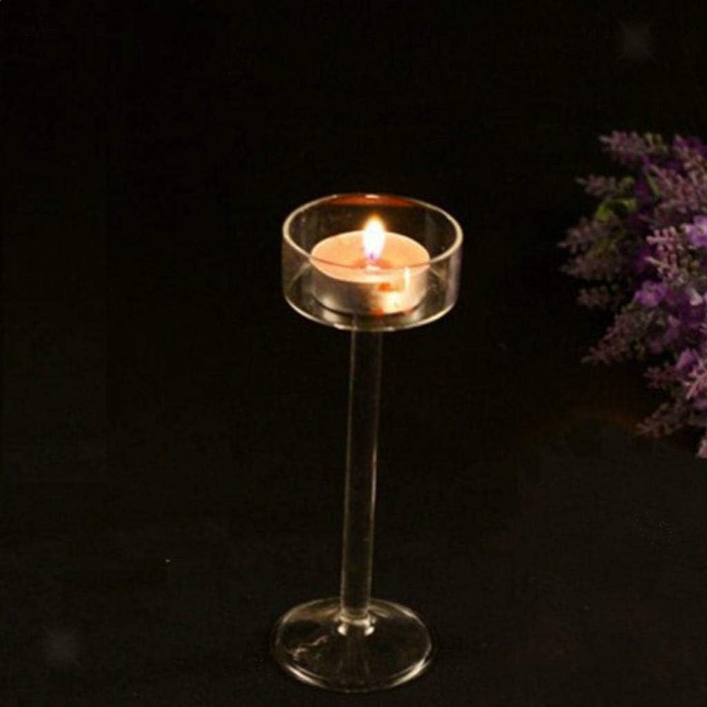 COMFORT INNOVATION Set of 10 Elegant Tea Light Glass