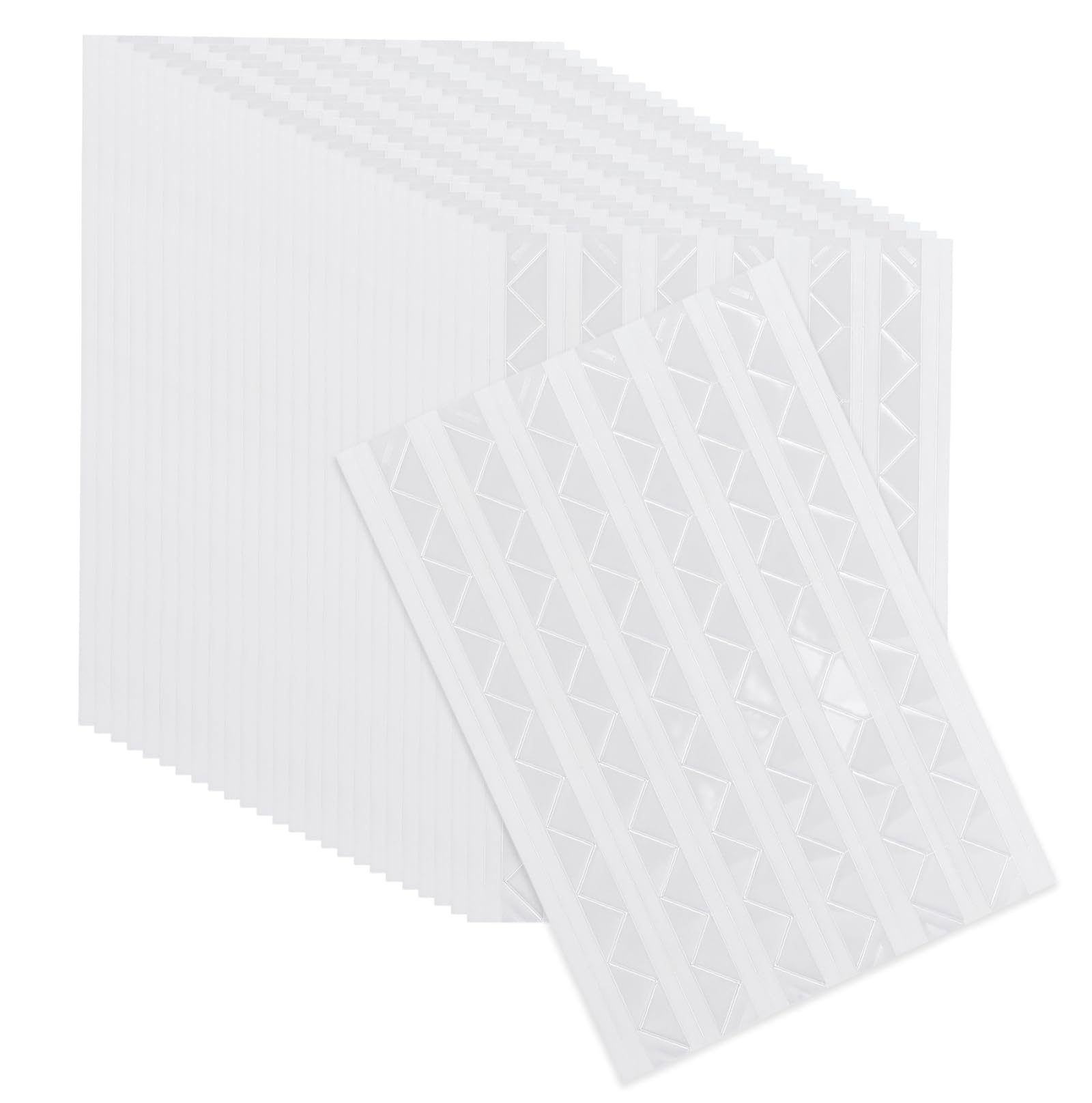 Photo Corners Clear Self Adhesive, 2550 PCS Photo Stickers for Scrap Book, Premium PVC Picture Corners for DIY Photo Albums, Journals, Memory Books and Craft Projects