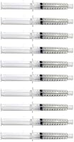 GlobalEsthetics 22% Carbamide Peroxide Teeth Whitening Gel Syringes - Professional Strength Bleaching Kit, 10ml (10 Pack), Made in USA