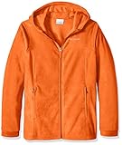 Columbia Big Boys' Steens II Fleece Hoodie, Tangy Orange, Medium
