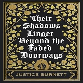 Diseño de la portada del título Their Shadows Linger Beyond the Faded Doorways