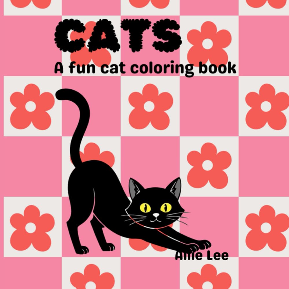 Cats: A cat coloring book
