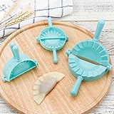 Set mit 3 Teigformen, Ravioli Pastetenform aus Kunststoff, für Ravioli, Kekse, Dumpling, Fuß,...