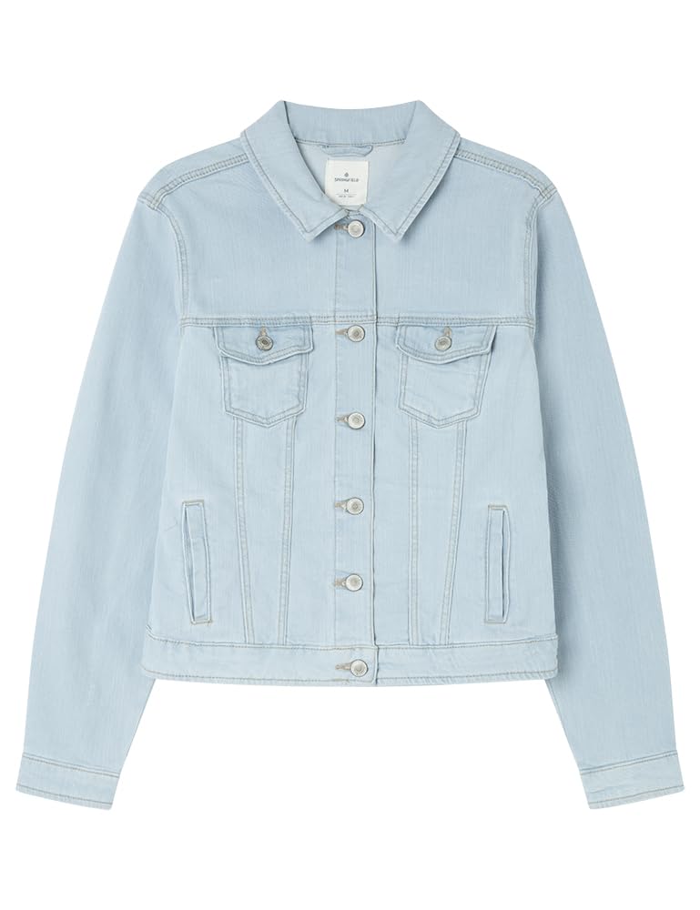 Springfield kurtka Kobiety 3.t.ap. Chaqueta Denim Bsc