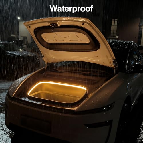 Tira de Luz LED Frontal para Tesla Model Y Juniper 2020-2026 miniatura 7