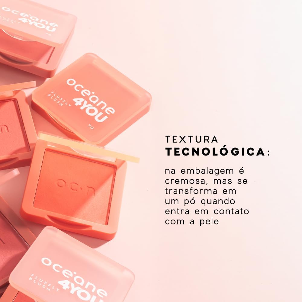 Océane Oceane Blush Cremoso Rosa - Fluffy Blush Tango Pink 4You 7G