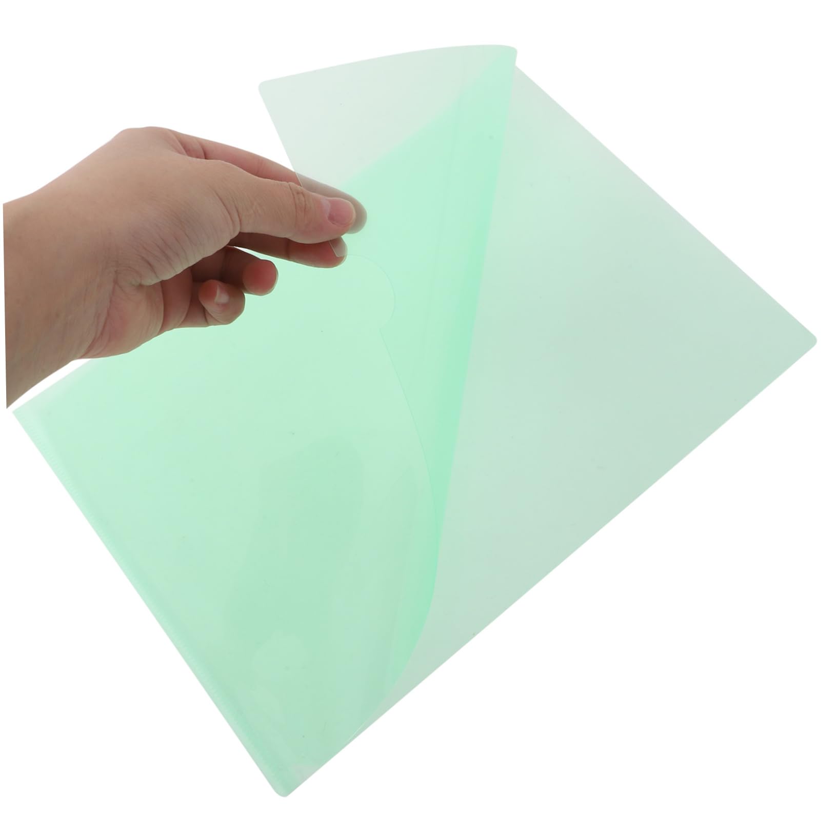 Hemobllo 36pezzi Cartelle Trasparenti in Plastica Custodie per Documenti Protettivi in Carta Tasche Raccoglitori per Ufficio e Scuola Organizzazione Facile