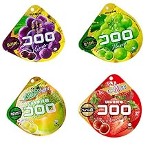 Cororo Fruit Taste Gummy Candy 1.4oz 4Types Japanese Uha-mikakuto Ninjapo