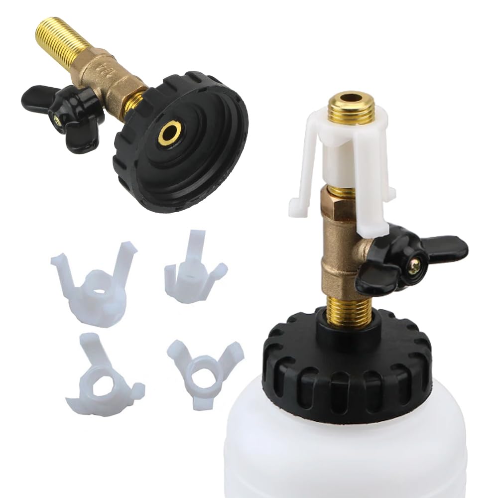 Kit Spurgo Freni GOTLUCK - Serbatoio 2L, Bottiglia 1L, Tubi Silicone E Adattatori - Foto 8