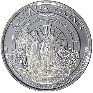 2013 (1913-) Canadian 25-Cent Arctic Expedition 100th Anniv Quarter Coin