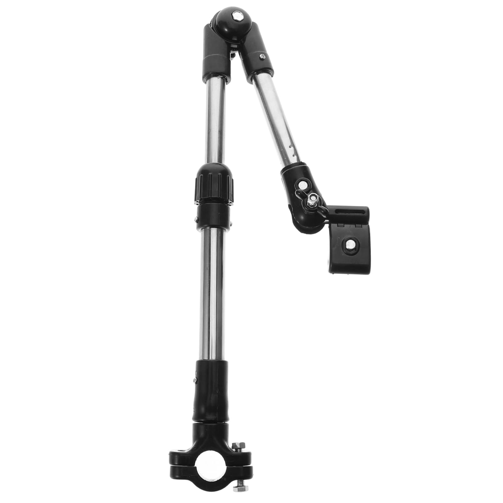 FELTECHELECTR Multi-use Umbrella Mount Holder for Wheelchair Compact Design Stroller Umbrella Clamp Universal Fit