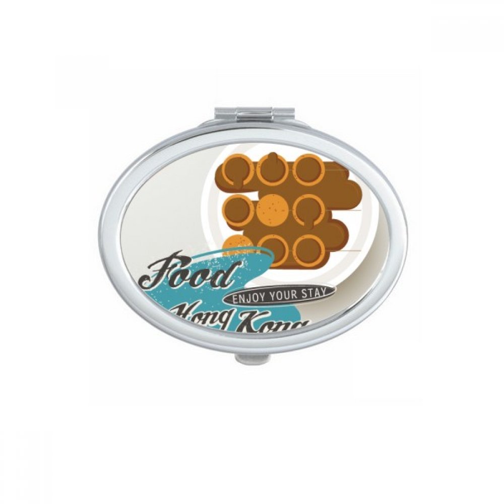 Miroir compact de poche portable pour retouches de maquillage rapides au bureau ou en voyage