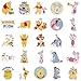 50pcs Cartoon Winnie Pooh Bear Stickers for Kids,Vinyl Waterproof Princess Decal for Water Bottle Laptop Toy Sticker for DIY Decorate Bumper Phone Hard Hat Kids Teens Gifts (Bear)