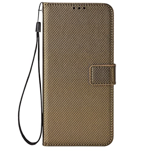 Nokia G20 Protection écran cassé étui portefeuille antichoc marron