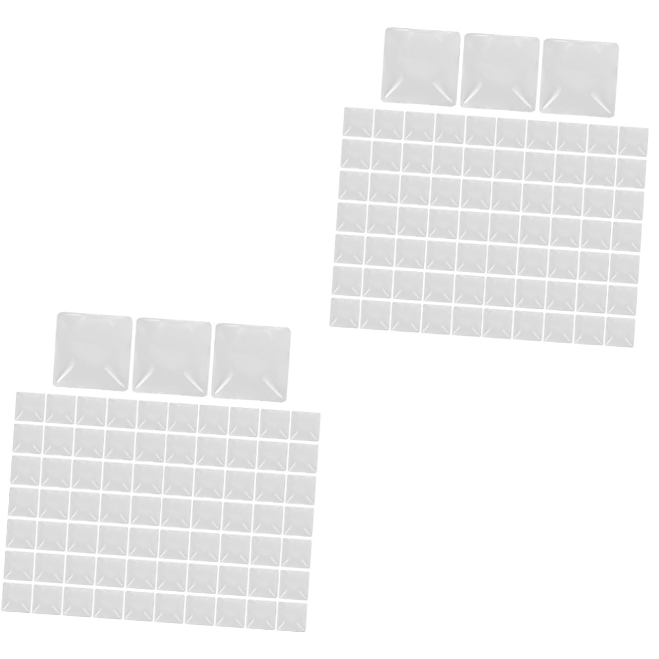 FOMIYES 200pcs Glass Beads Nail Polish Display Chart for Manicure Tool Double-sided Nail Art Showcase for Quick Selection and Client Presentation